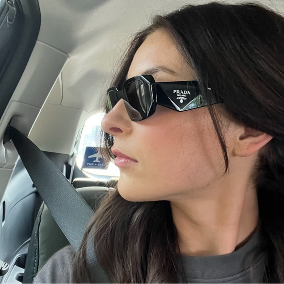 Prada Symbole Black Sunglasses - Picture 9 of 9